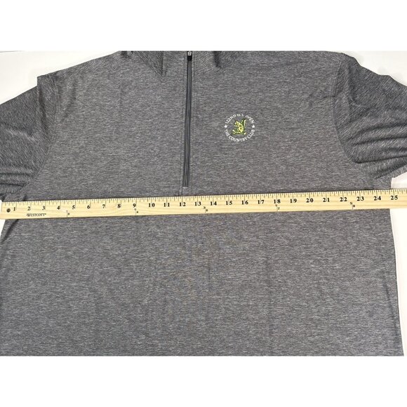The Country Club Brookline 122nd US Open Golf Straight Down ¼ Zip Mens 2XL Grey - Picture 12 of 15